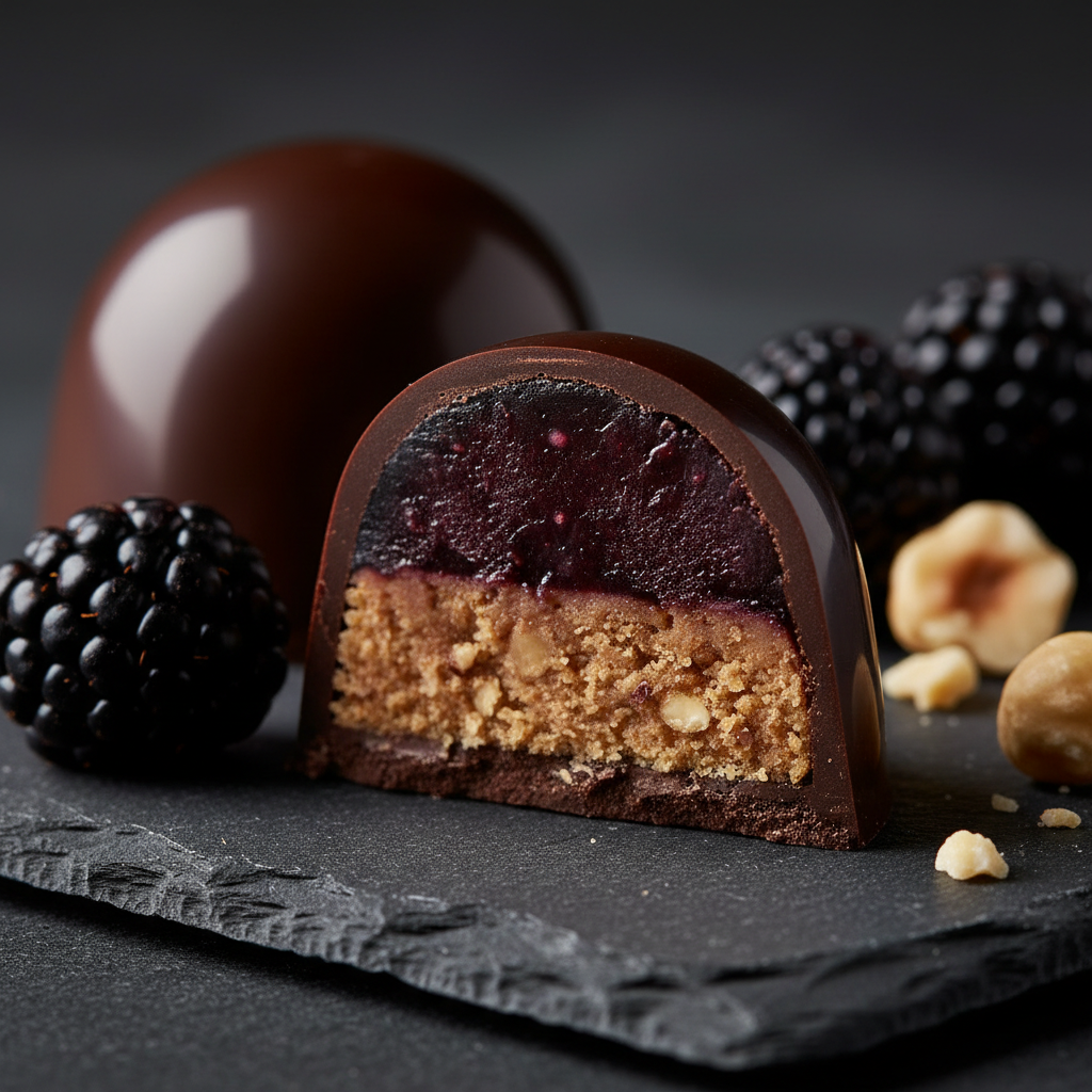 Blackberry & Tres Raíces Bonbon