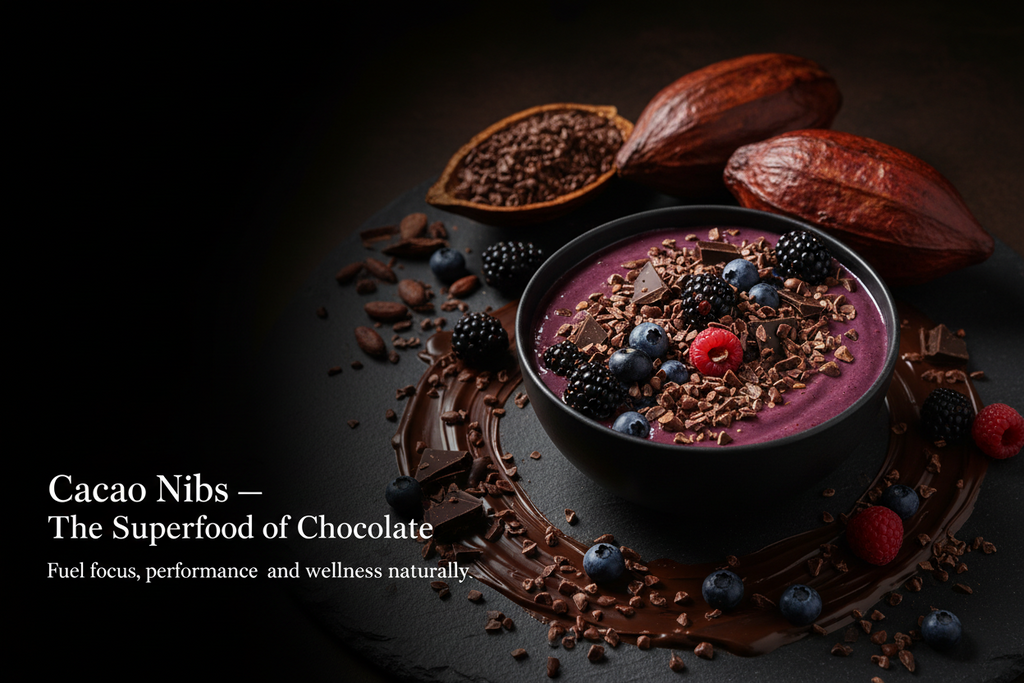Casa Andes Superfoods Cacao Nibs Organic - 8 Oz - Fino de Aroma Bean - Raw Unsweetened Chocolate Substitute - Certified Organic - Keto, Vegan & Non-GMO - Antioxidant